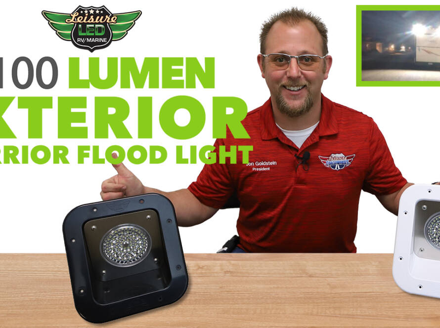 1100 Lumen Exterior Warrior Flood Light