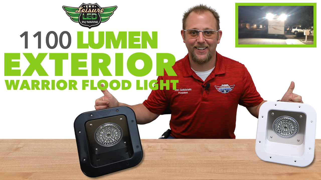 1100 Lumen Exterior Warrior Flood Light