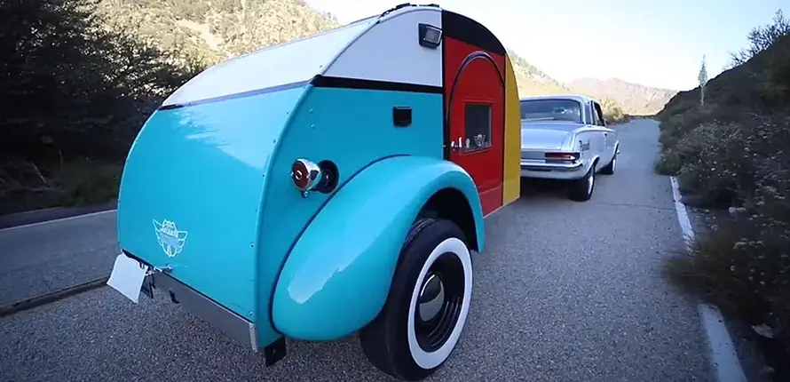 Bauhaus Teardrop Trailer