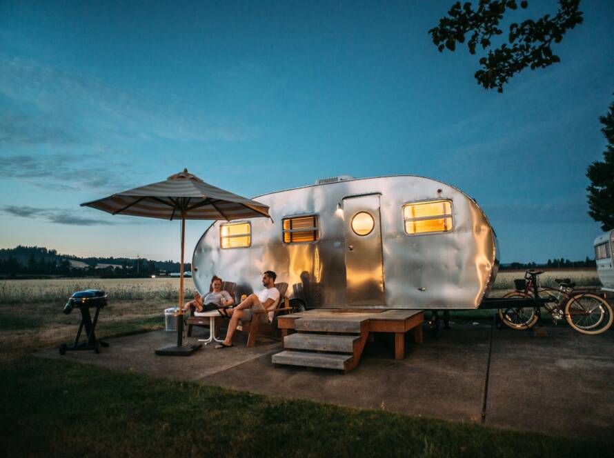 Evening Travel Trailer RV